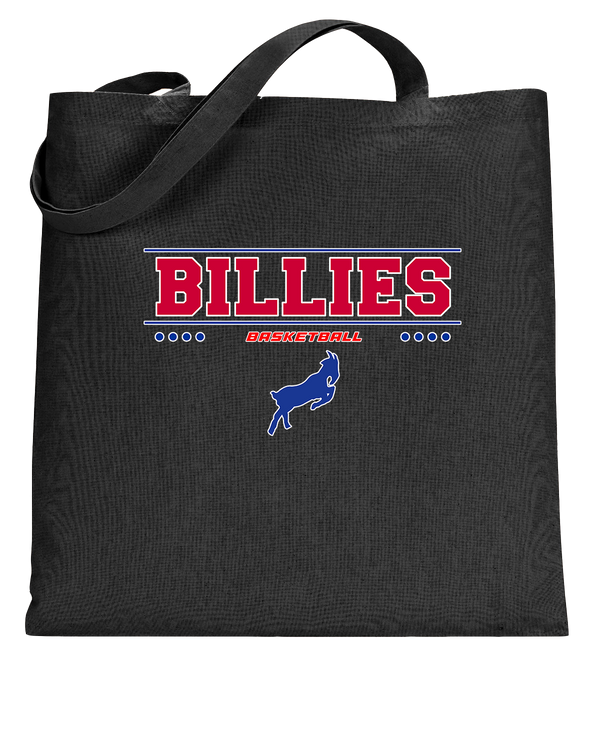 Williamsville South HS Boys Basketball Border - Tote Bag