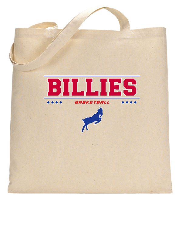 Williamsville South HS Boys Basketball Border - Tote Bag