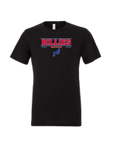 Williamsville South HS Boys Basketball Border - Mens Tri Blend Shirt