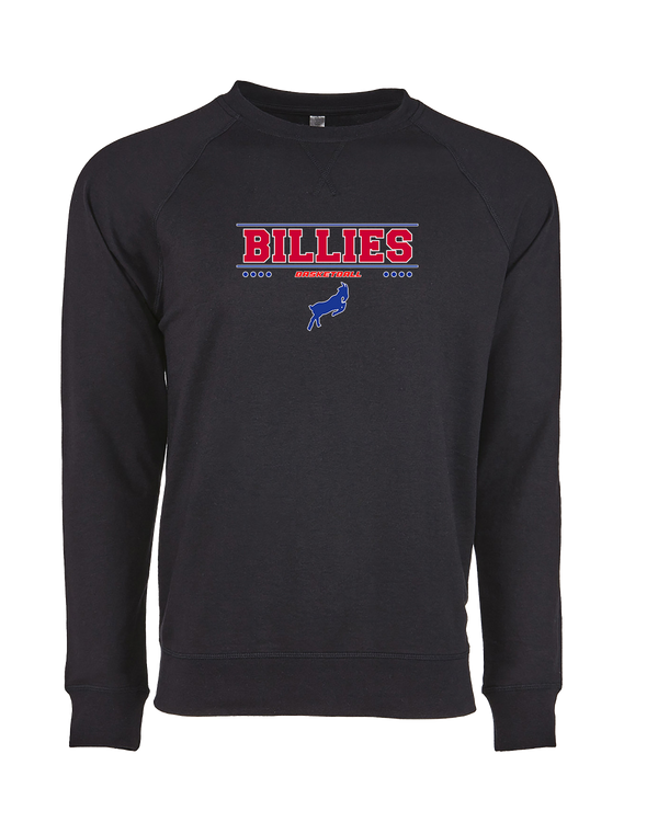 Williamsville South HS Boys Basketball Border - Crewneck Sweatshirt