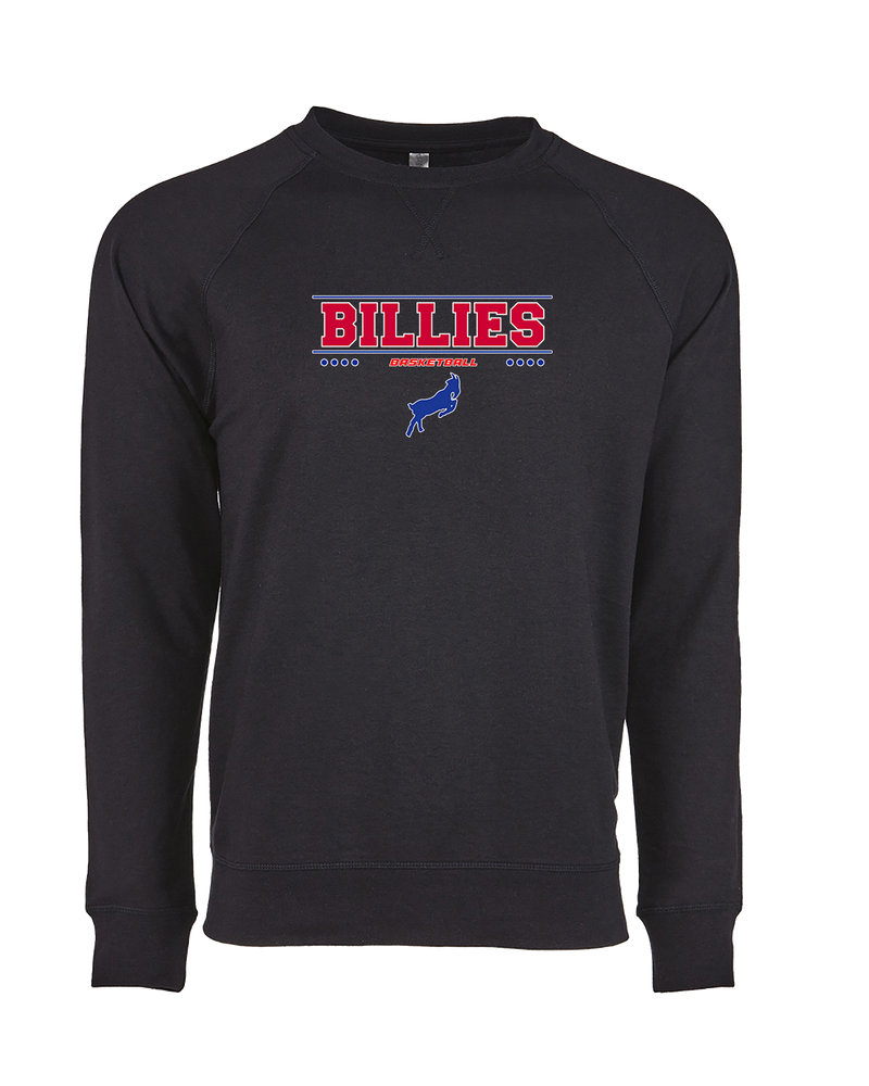 Williamsville South HS Boys Basketball Border - Crewneck Sweatshirt