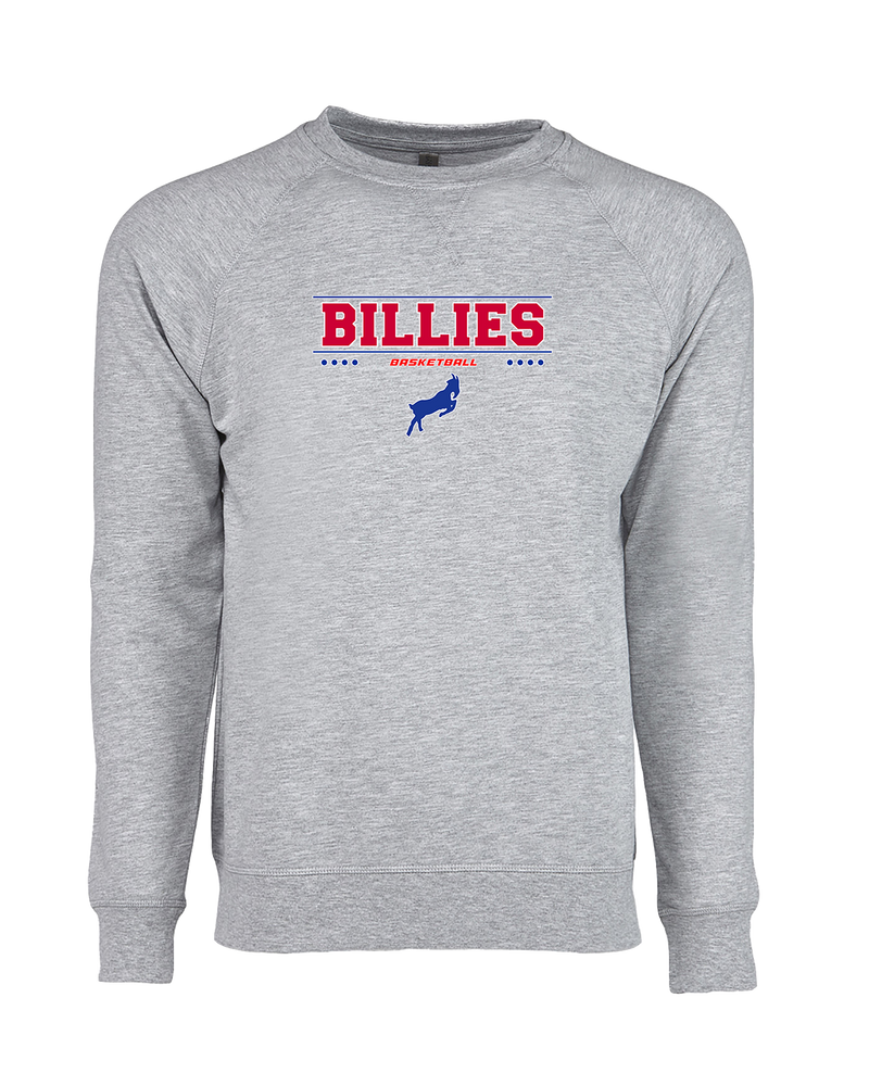 Williamsville South HS Boys Basketball Border - Crewneck Sweatshirt