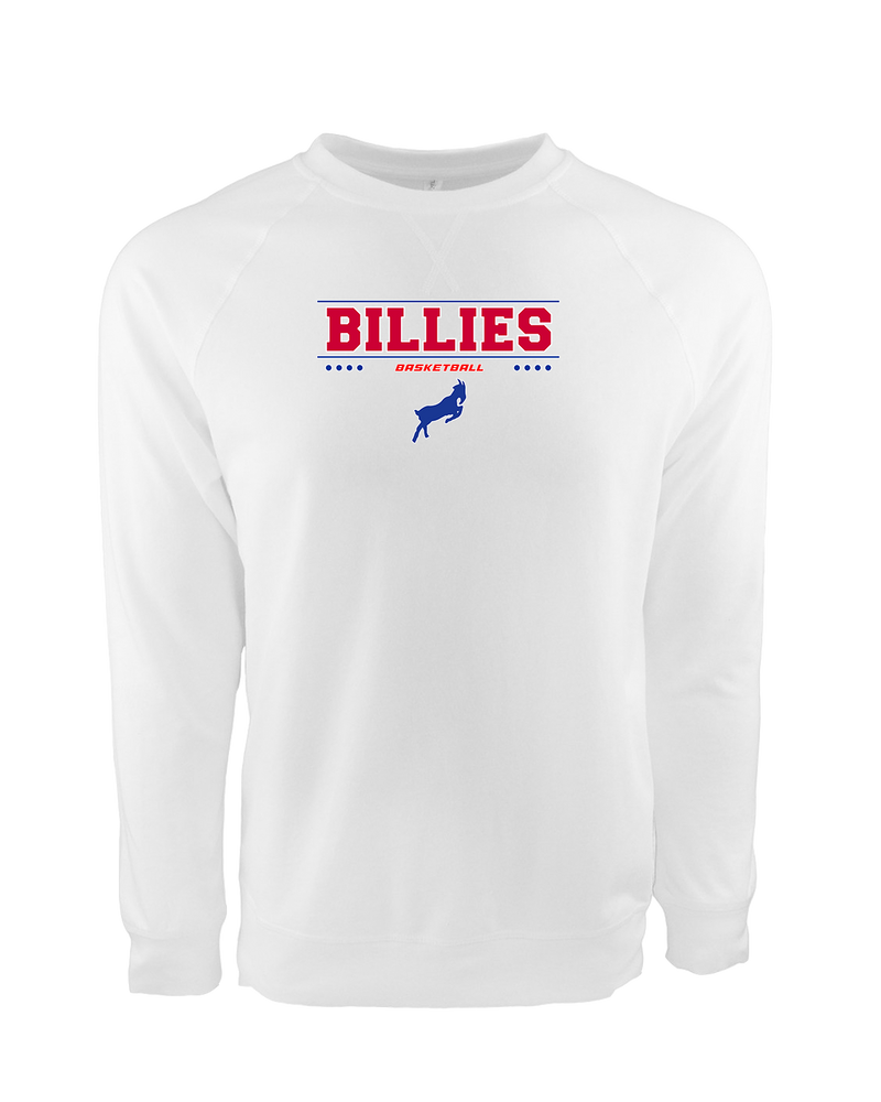 Williamsville South HS Boys Basketball Border - Crewneck Sweatshirt