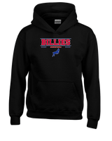 Williamsville South HS Boys Basketball Border - Cotton Hoodie