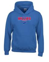 Williamsville South HS Boys Basketball Border - Cotton Hoodie