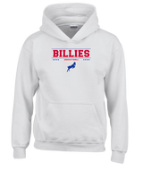 Williamsville South HS Boys Basketball Border - Cotton Hoodie