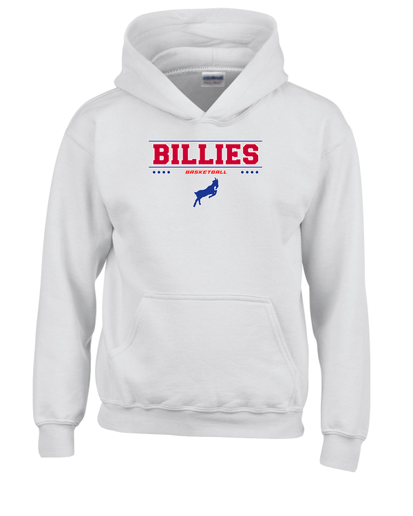 Williamsville South HS Boys Basketball Border - Cotton Hoodie