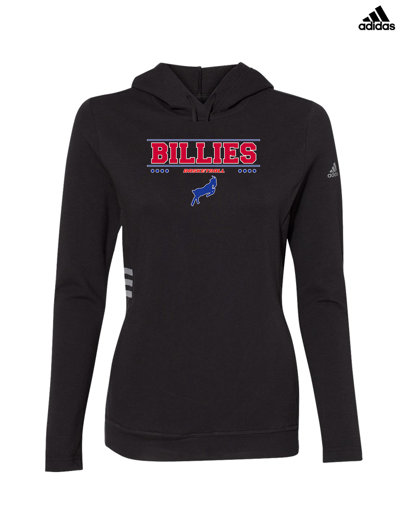 Williamsville South HS Boys Basketball Border - Adidas Women's Lightweight Hooded Sweatshirt