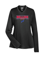 Williamsville South HS Boys Basketball Border - Womens Performance Long Sleeve