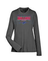 Williamsville South HS Boys Basketball Border - Womens Performance Long Sleeve