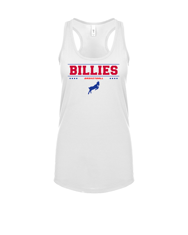 Williamsville South HS Boys Basketball Border - Womens Tank Top