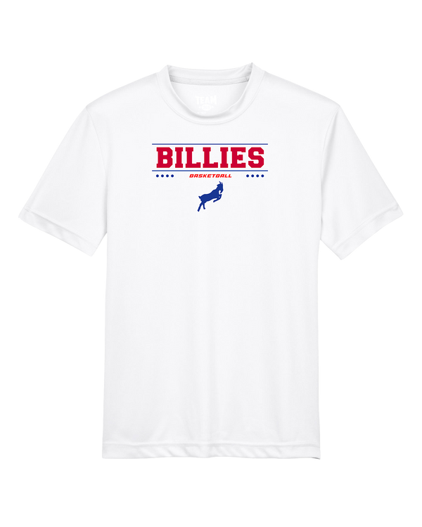 Williamsville South HS Boys Basketball Border - Youth Performance T-Shirt