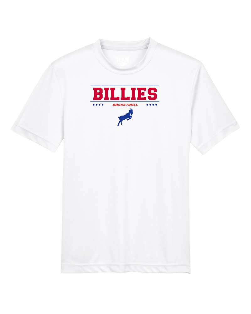 Williamsville South HS Boys Basketball Border - Youth Performance T-Shirt