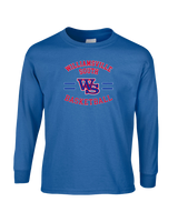 Williamsville South HS Boys Basketball Curve - Mens Basic Cotton Long Sleeve