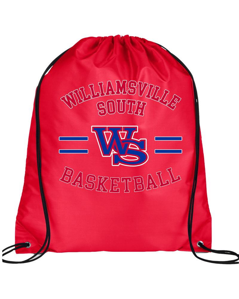 Williamsville South HS Boys Basketball Curve - Drawstring Bag – Blast ...