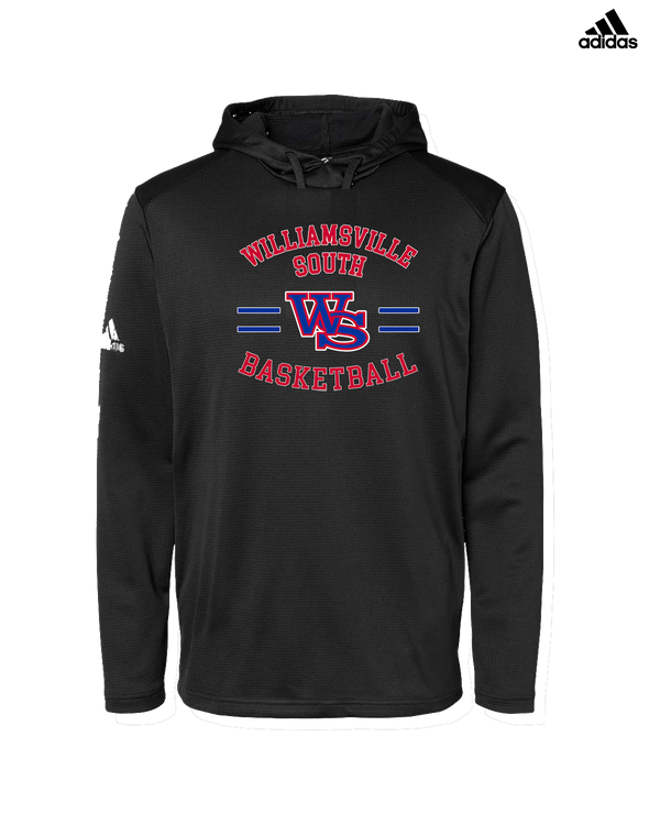 Williamsville South HS Boys Basketball Curve - Adidas Men's Hooded Sweatshirt