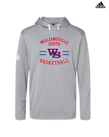 Williamsville South HS Boys Basketball Curve - Adidas Men's Hooded Sweatshirt
