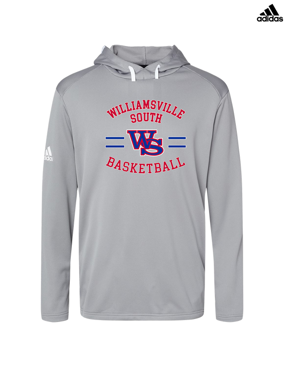 Williamsville South HS Boys Basketball Curve - Adidas Men's Hooded Sweatshirt
