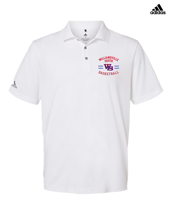 Williamsville South HS Boys Basketball Curve - Adidas Men's Performance Polo