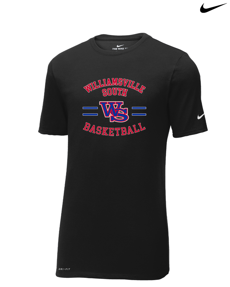 Williamsville South HS Boys Basketball Curve - Nike Cotton Poly Dri-Fit