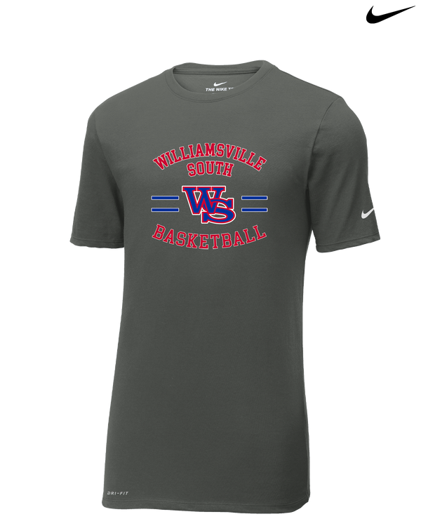Williamsville South HS Boys Basketball Curve - Nike Cotton Poly Dri-Fit