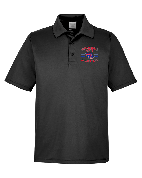 Williamsville South HS Boys Basketball Curve - Men's Polo
