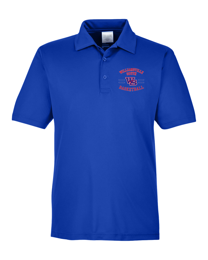 Williamsville South HS Boys Basketball Curve - Men's Polo