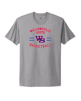 Williamsville South HS Boys Basketball Curve - Select Cotton T-Shirt