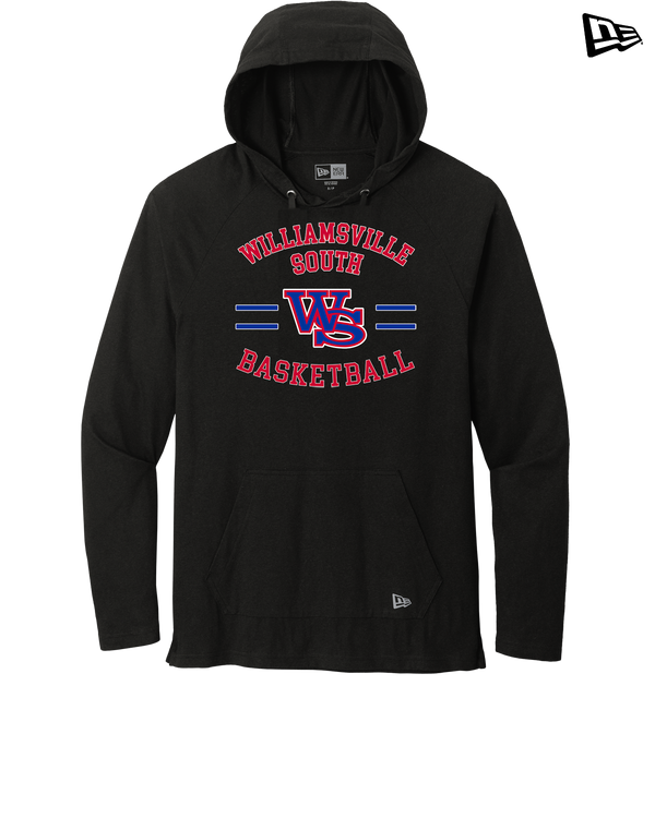 Williamsville South HS Boys Basketball Curve - New Era Tri Blend Hoodie