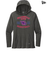 Williamsville South HS Boys Basketball Curve - New Era Tri Blend Hoodie