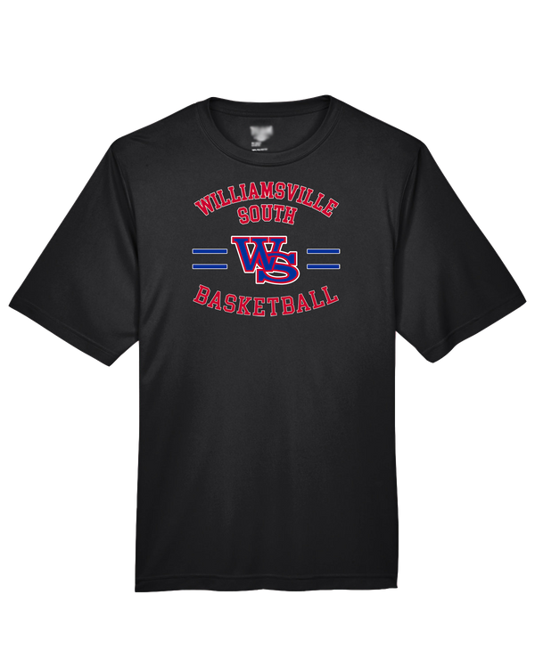 Williamsville South HS Boys Basketball Curve - Performance T-Shirt