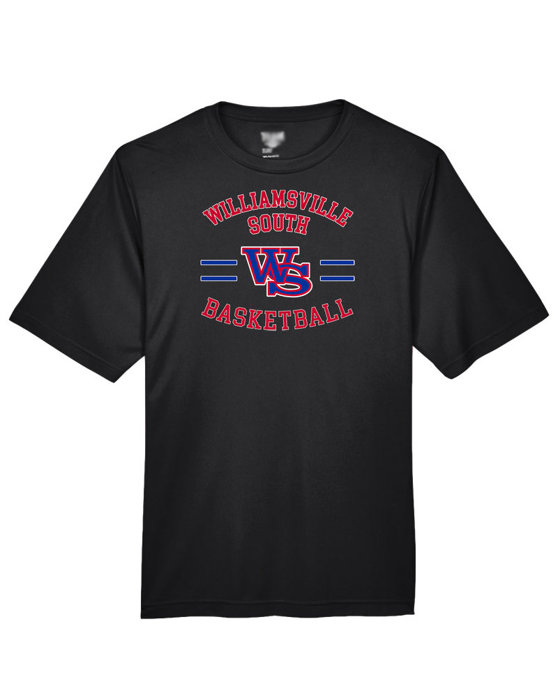 Williamsville South HS Boys Basketball Curve - Performance T-Shirt