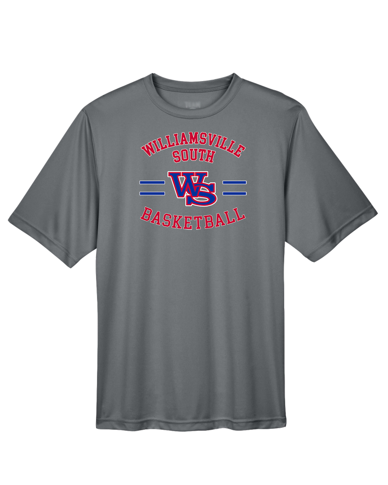 Williamsville South HS Boys Basketball Curve - Performance T-Shirt