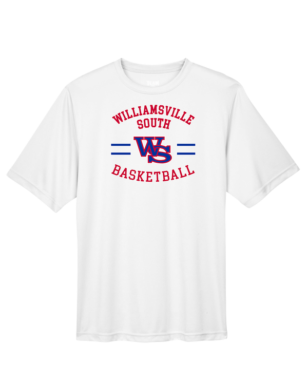 Williamsville South HS Boys Basketball Curve - Performance T-Shirt
