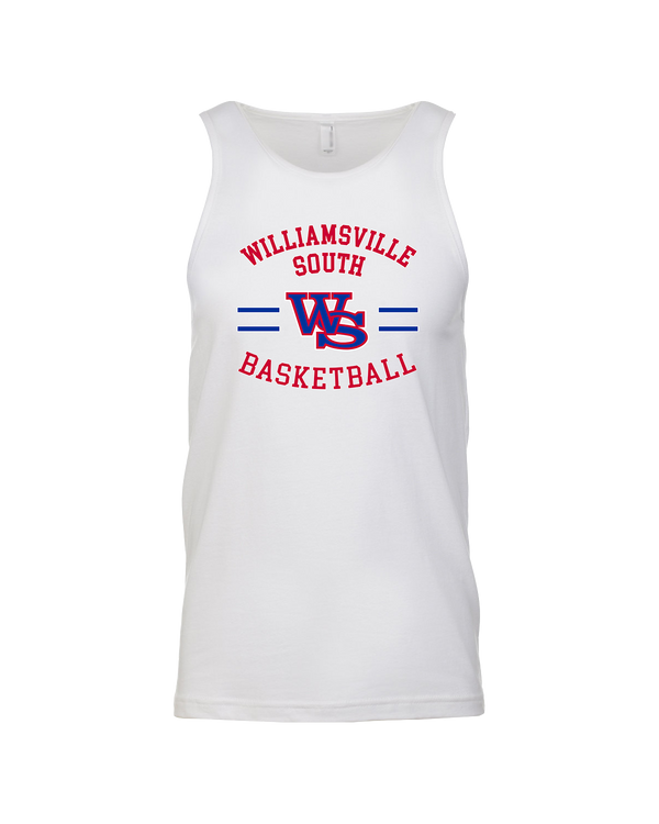 Williamsville South HS Boys Basketball Curve - Mens Tank Top