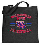 Williamsville South HS Boys Basketball Curve - Tote Bag