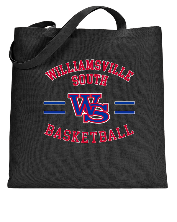 Williamsville South HS Boys Basketball Curve - Tote Bag