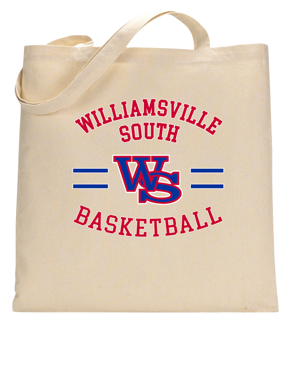 Williamsville South HS Boys Basketball Curve - Tote Bag