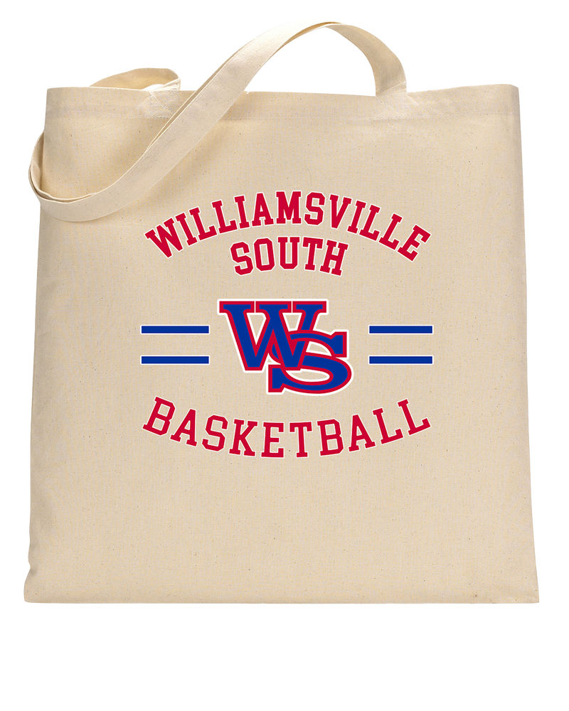 Williamsville South HS Boys Basketball Curve - Tote Bag
