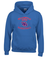 Williamsville South HS Boys Basketball Curve - Cotton Hoodie