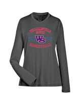 Williamsville South HS Boys Basketball Curve - Womens Performance Long Sleeve