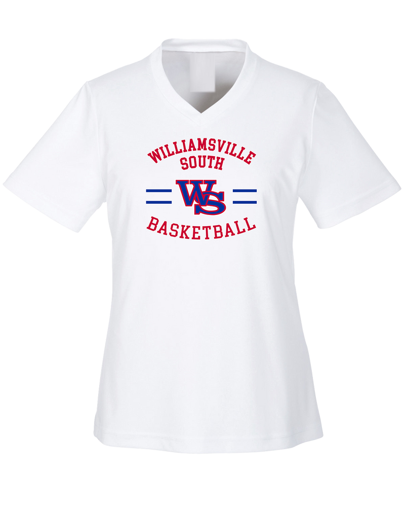 Williamsville South HS Boys Basketball Curve - Womens Performance Shirt