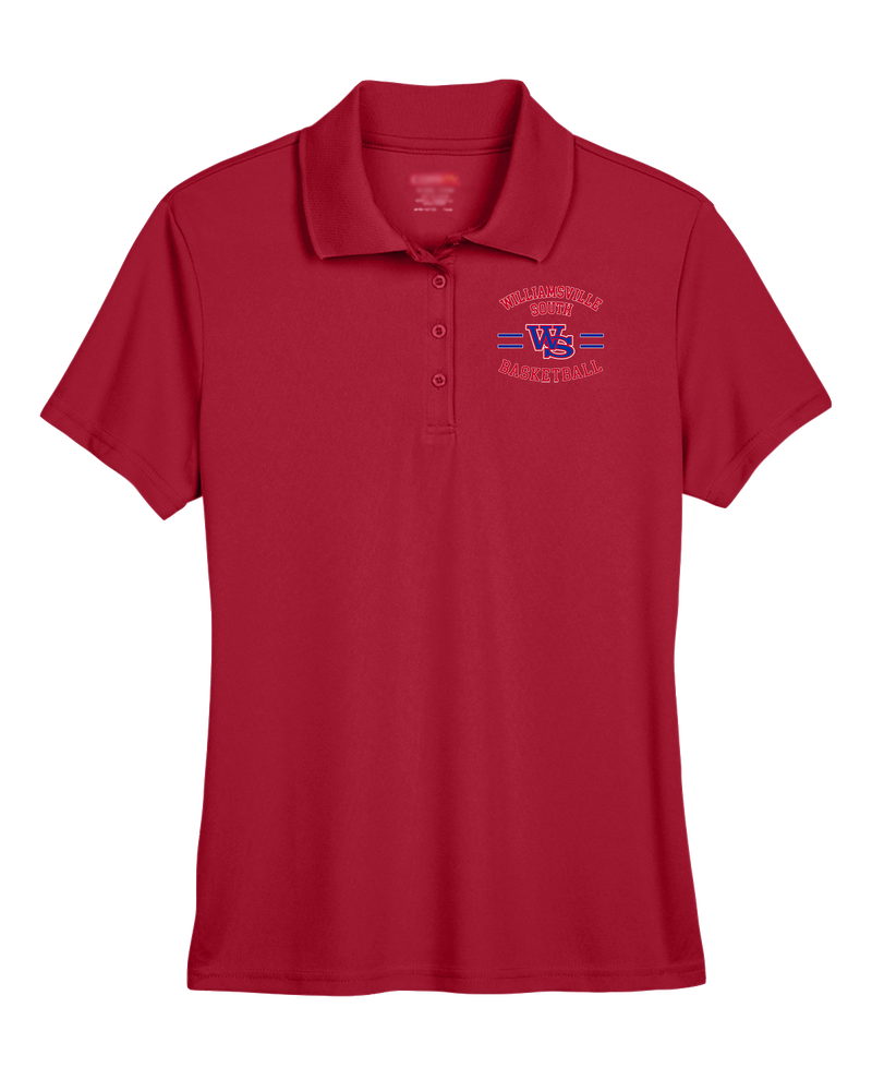 Williamsville South HS Boys Basketball Curve - Womens Polo