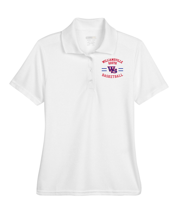Williamsville South HS Boys Basketball Curve - Womens Polo