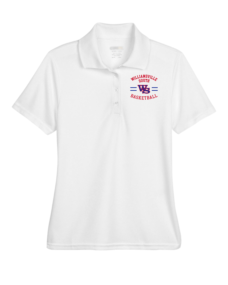 Williamsville South HS Boys Basketball Curve - Womens Polo
