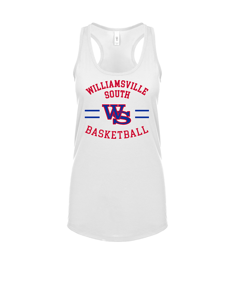 Williamsville South HS Boys Basketball Curve - Womens Tank Top