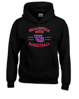 Williamsville South HS Boys Basketball Curve - Youth Hoodie
