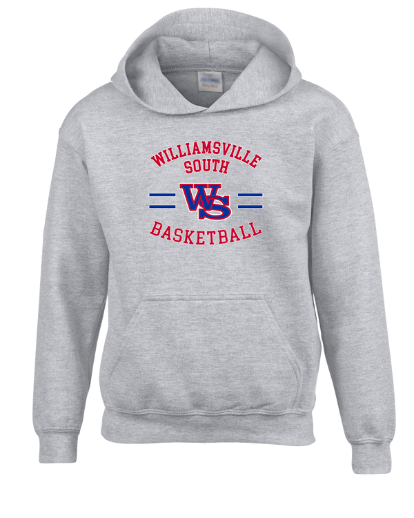Williamsville South HS Boys Basketball Curve - Youth Hoodie