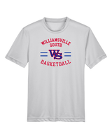 Williamsville South HS Boys Basketball Curve - Youth Performance T-Shirt