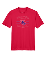 Williamsville South HS Boys Basketball Curve - Youth Performance T-Shirt